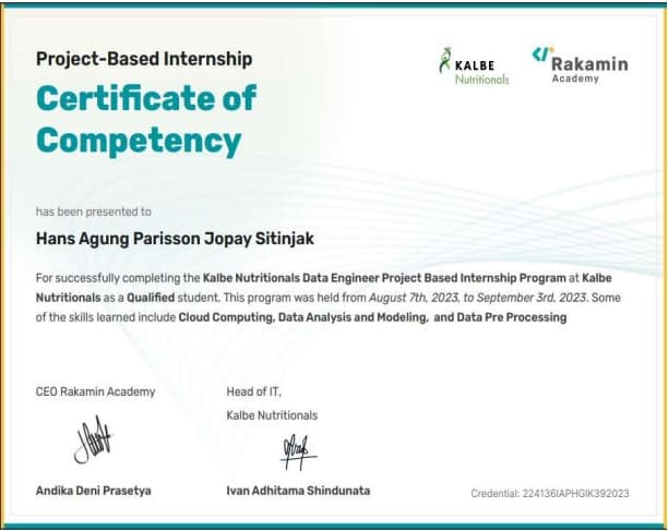 Data Engineer Bootcamp