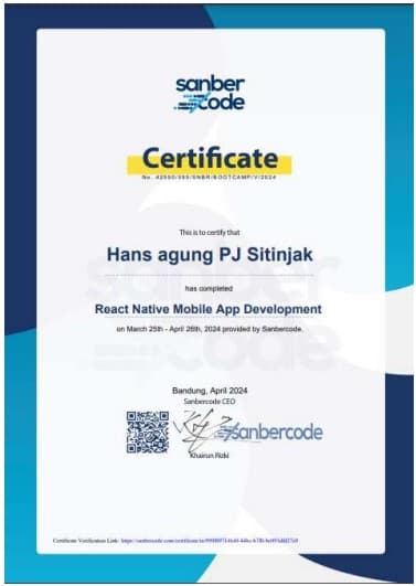 React Certification