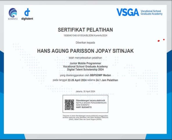 VSGA Digital Talent